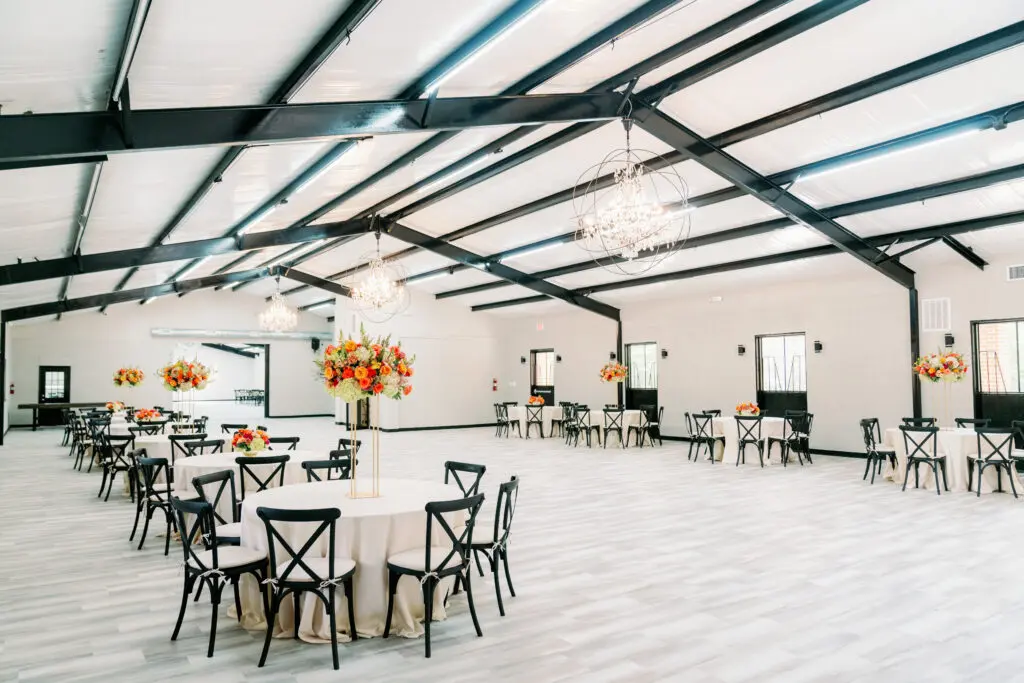 Outdoor chapels, expansive reception halls, barns, water features, greenery, and wildlife decorate the 13 acres at Rancho Arreguin.