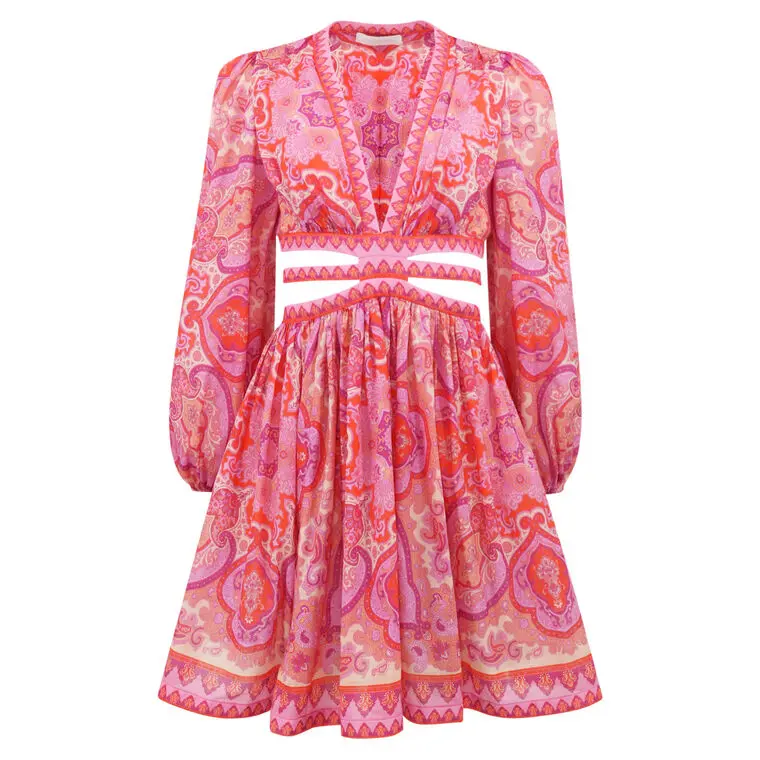 Halcyon tie-front mini dress at Tootsies, $695.