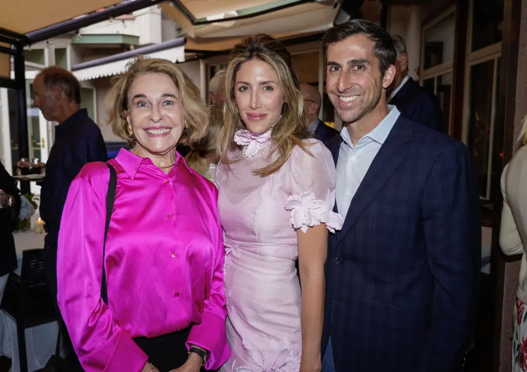 Barbara Hines, Anat & Jay Zeidman at the M.D. Anderson Cancer Center 'Making Cancer History' event in Aspen.