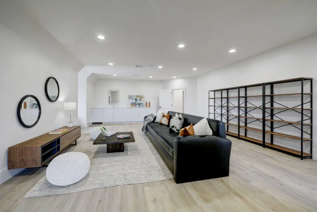 The third floor game room at 5620 Bordley. (Photo by TK Images)
