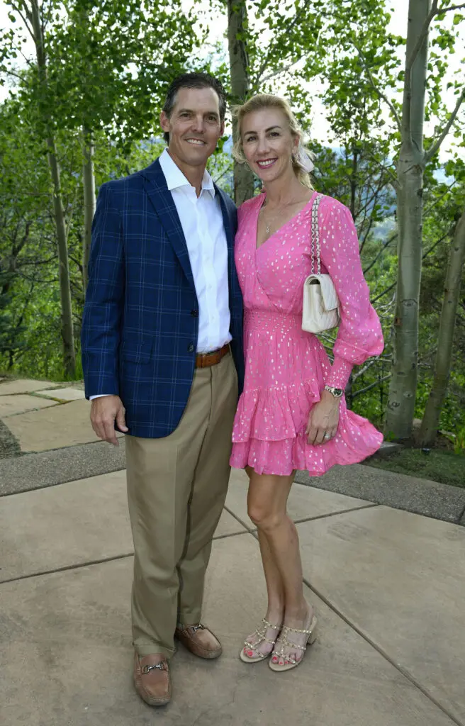 David & Cathy Herr at the M.D. Anderson Cancer Center 'Making Cancer History' event in Aspen.