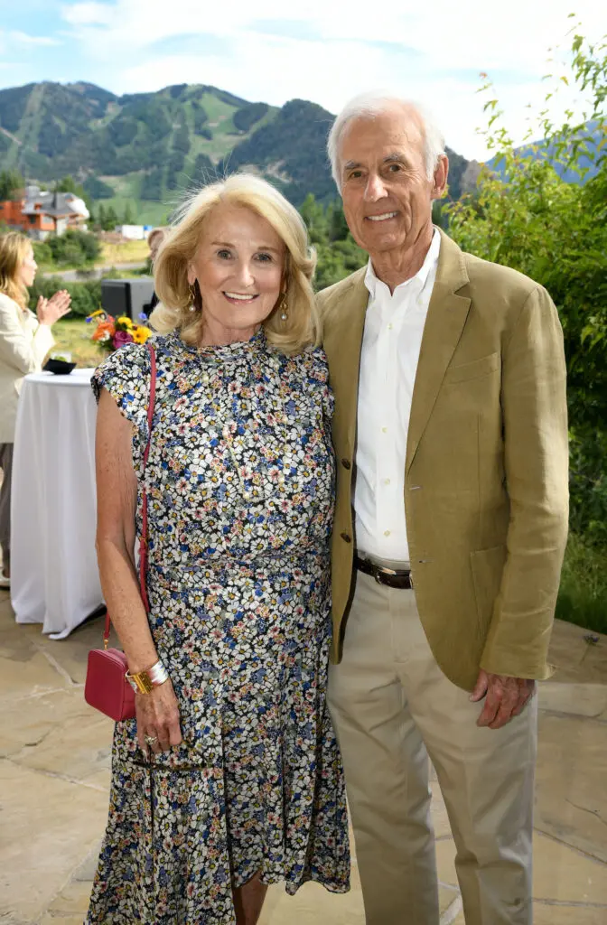 Denise Monteleone & Jim Martin at the M.D. Anderson Cancer Center 'Making Cancer History' event in Aspen.