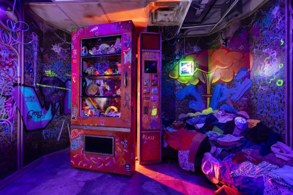 The Arcade at Meow Wolf Grapevine boasts games created by local artists that you can actually play. (Photo by Kate Russell)