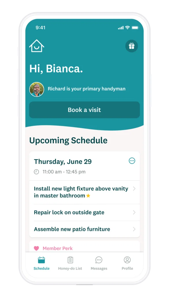 Honey Homes' mobile app is a central hub to manage all your home needs.