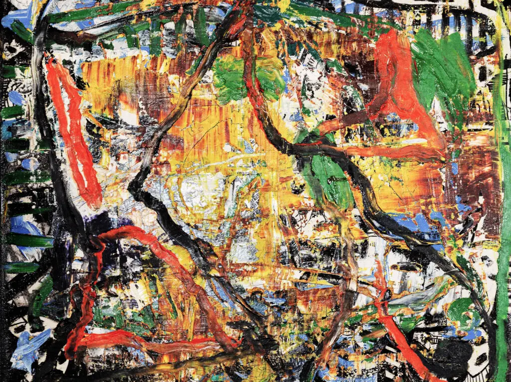 Dick Wray's "Untitled #1172," 1999, at Deborah Colton Gallery