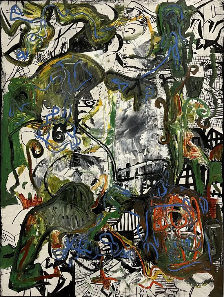 Dick Wray's "Untitled," 2007, at Deborah Colton Gallery