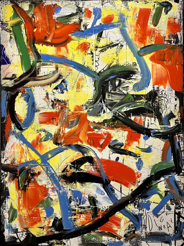 Dick Wray's "Untitled #1082," 2003, at Deborah Colton Gallery