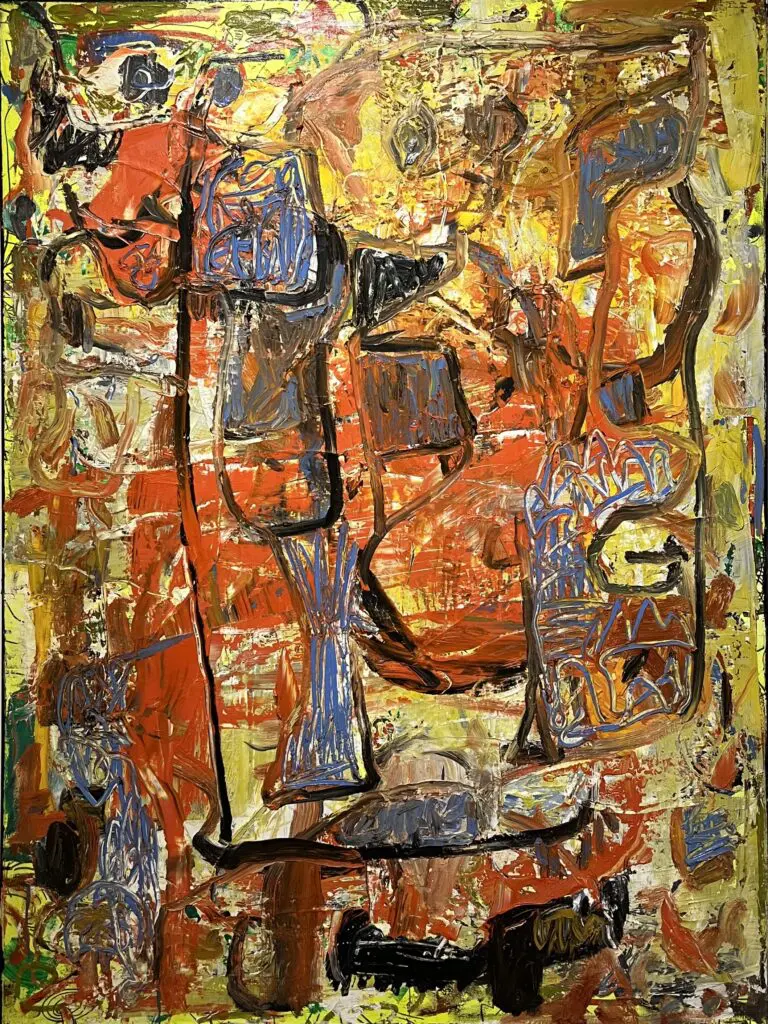 Dick Wray's "Untitled #1076," 2003, at Deborah Colton Gallery
