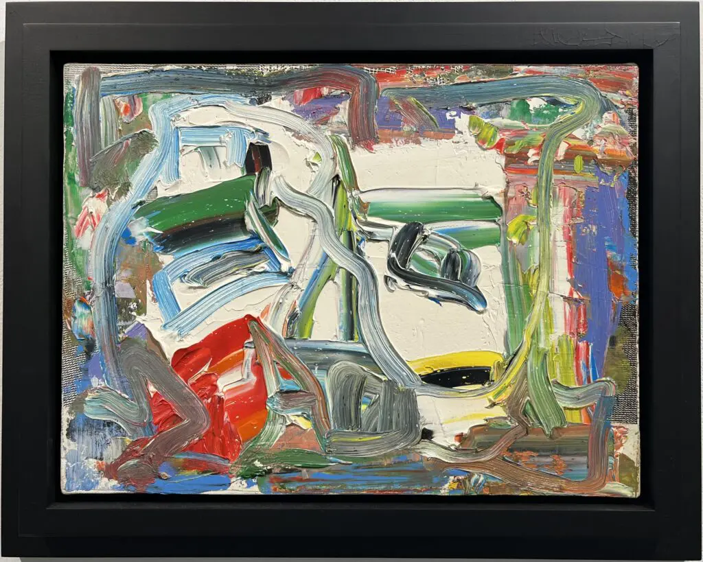Dick Wray's "Untitled," 1996, at Deborah Colton Gallery
