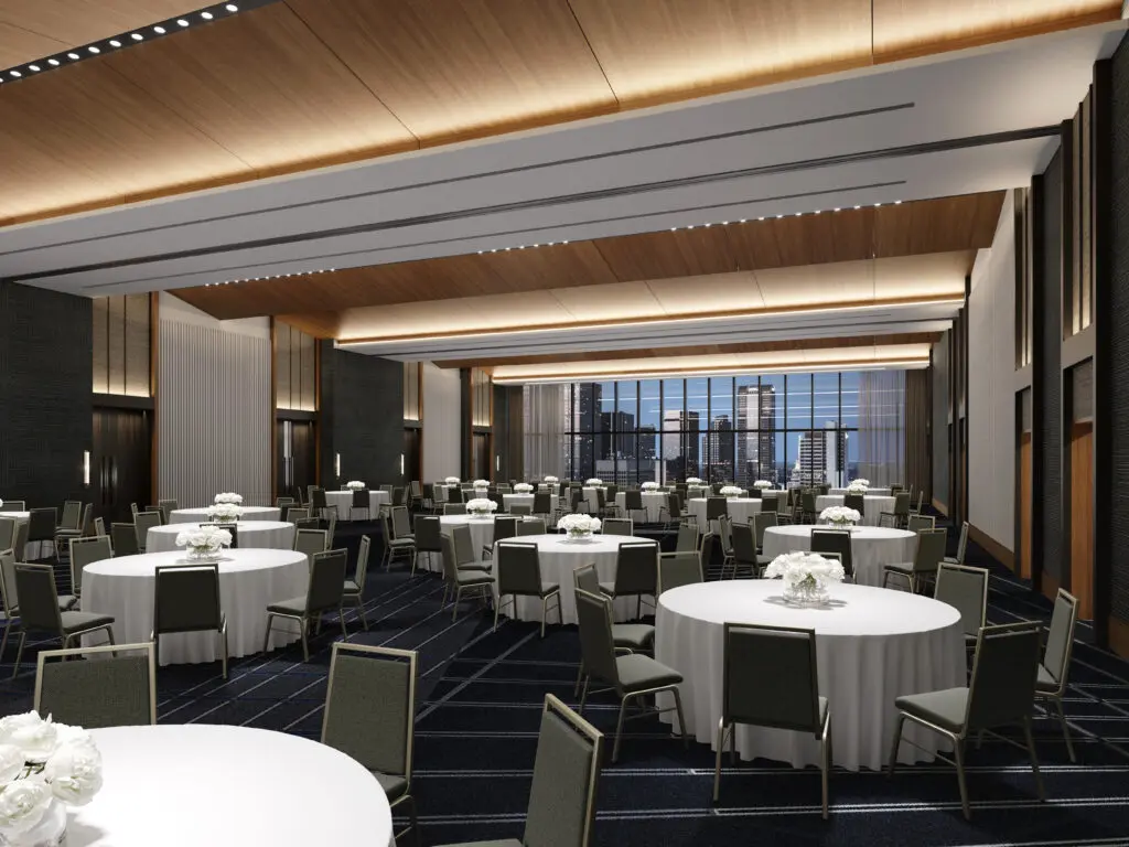 From intimate happy hours to large scale events, the hotel has a space for everyone.