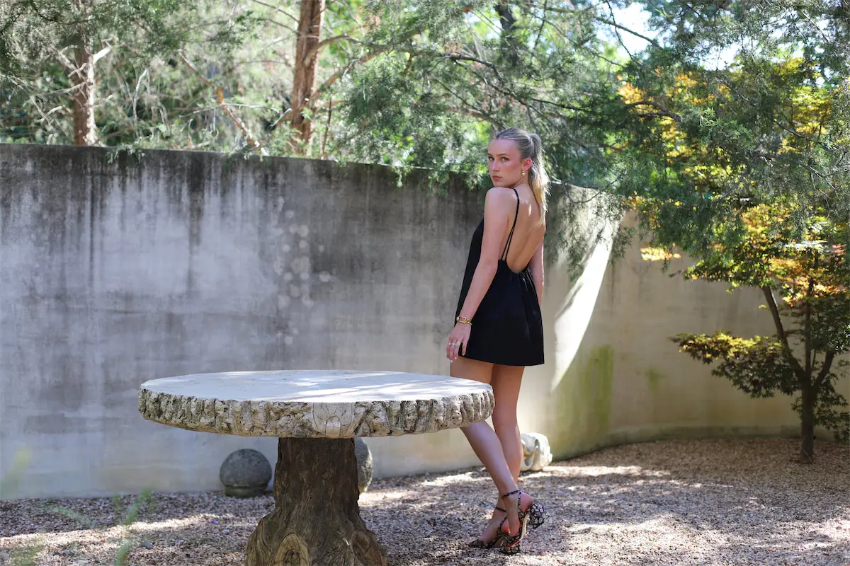 The Morgan Dress back (Photo by Jonathan Mabra)