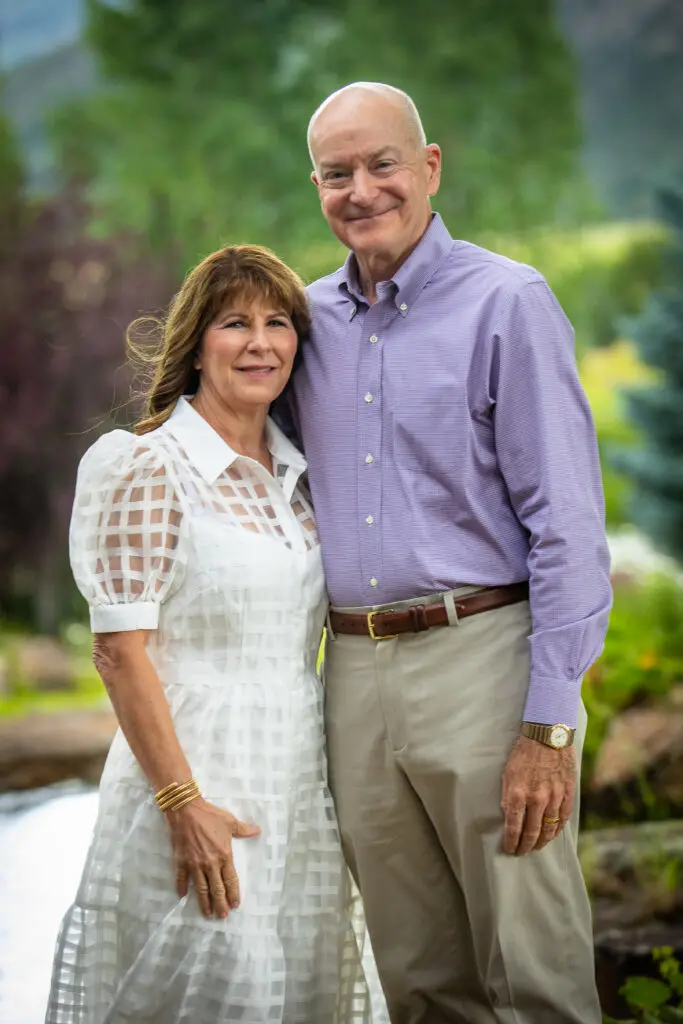 Tonya & Dr. David Callender at the Memorial Hermann Foundation friend-raising events in Aspen. (Photo by Cathy Miller)