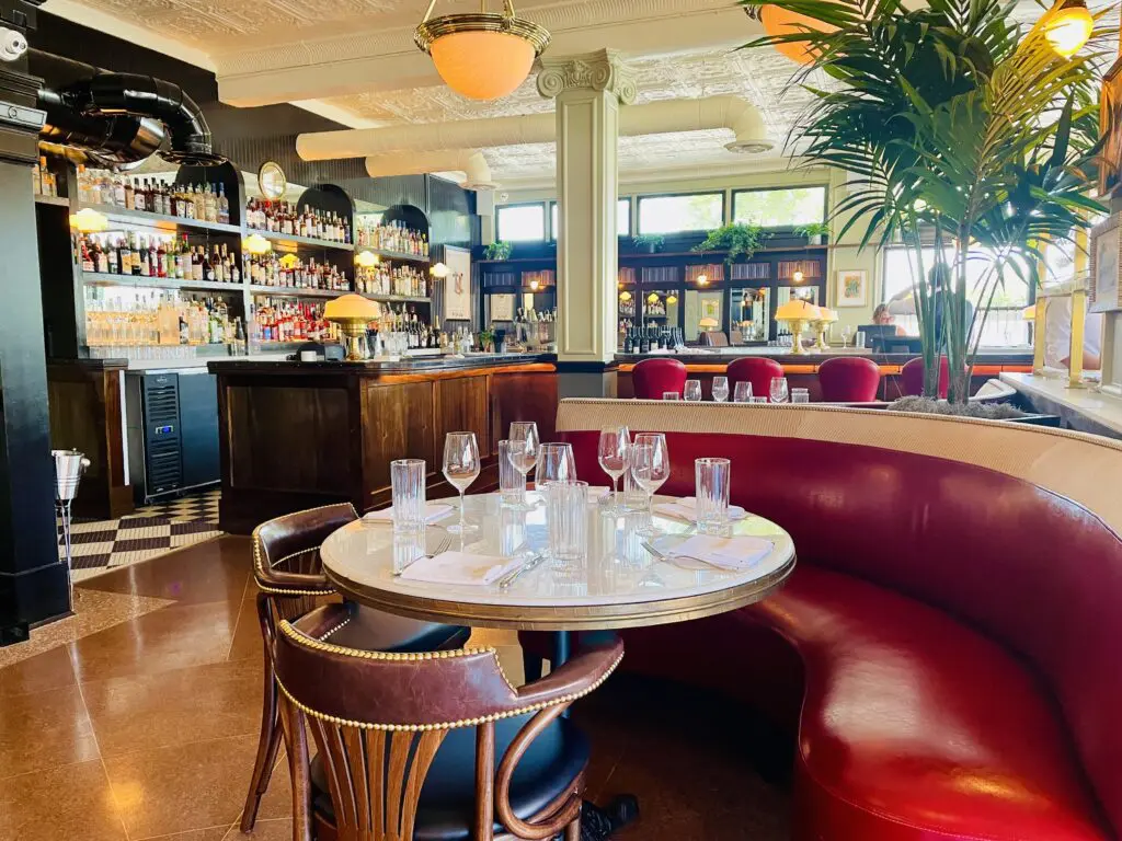 The interior design by Foxcroft makes Walloon's feel like its been a part of the neigborhood forever. (Photo by Courtney Dabney)