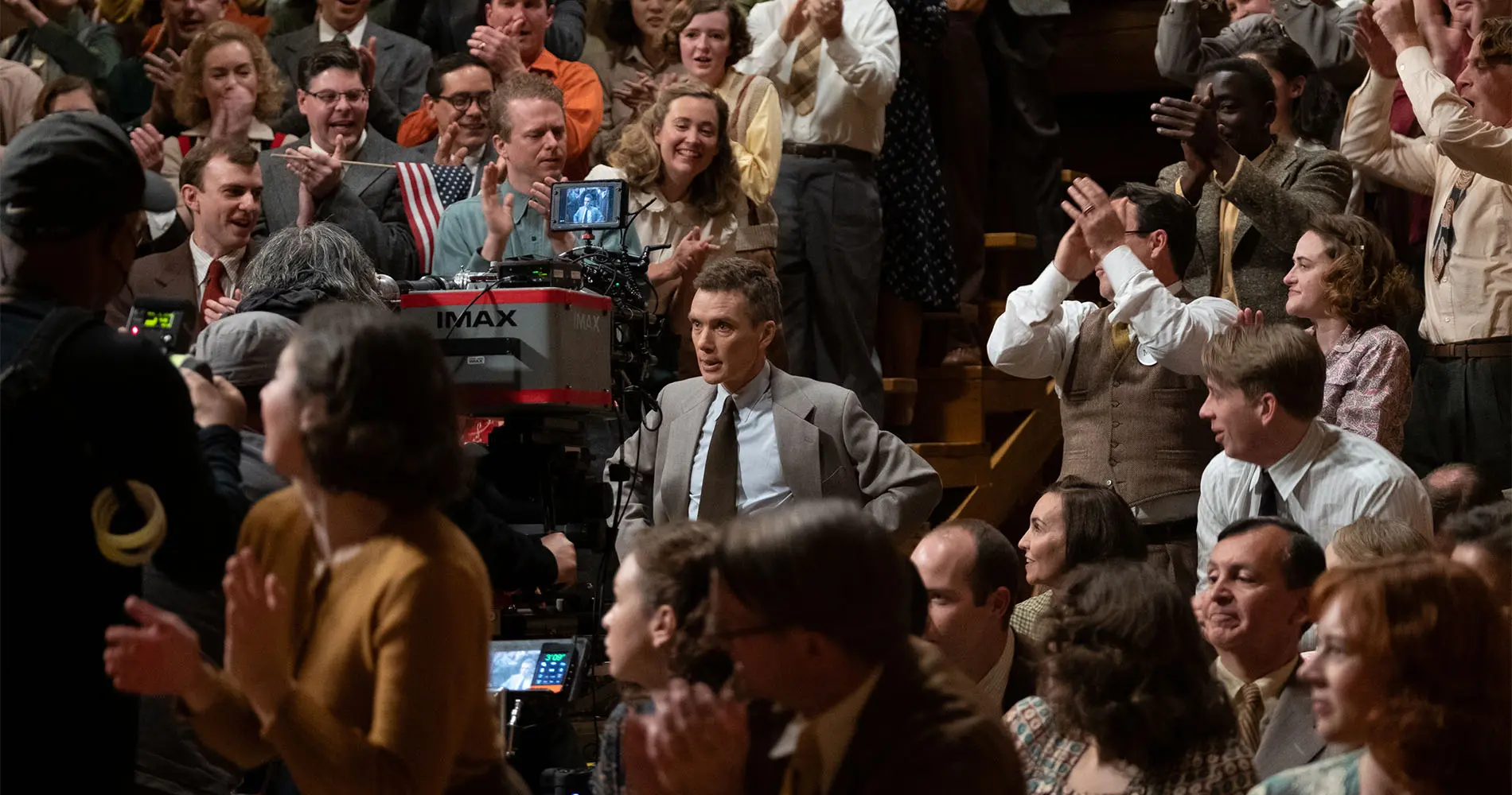 Behind the scenes of <em>Oppenheimer</em> (Courtesy of Universal Studios)