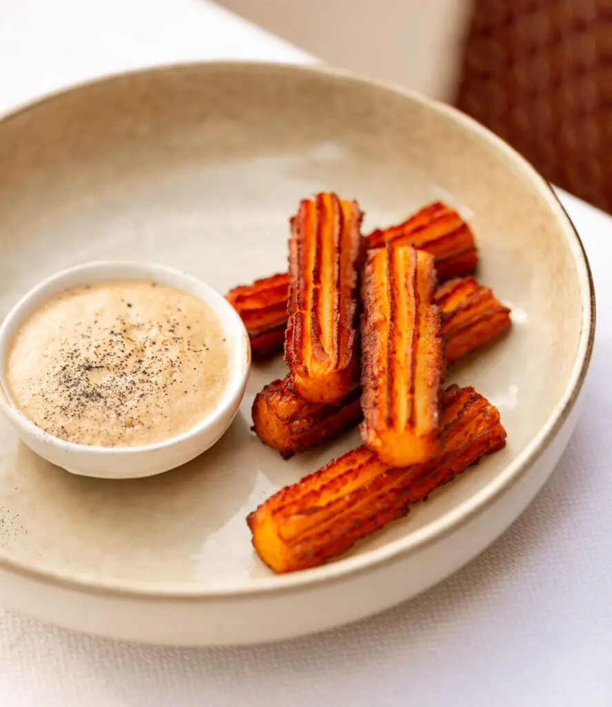 The Potato Churros at Georgie is a must-try appetizer on the new menu. (Photo by Beckley)