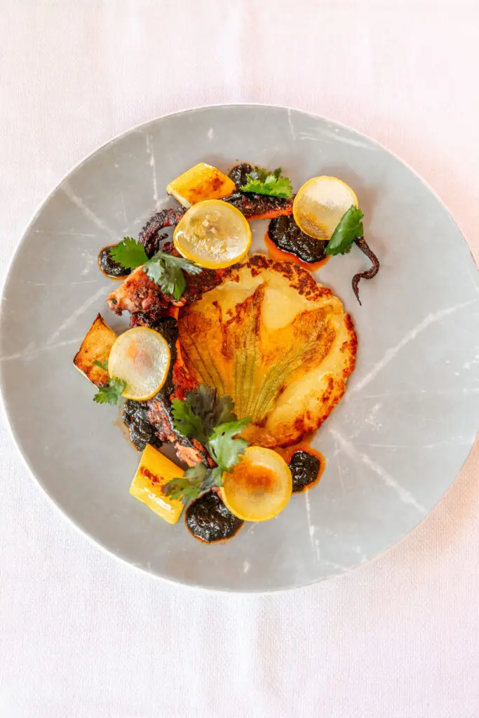 A stand-out dish at Georgie is the Grilled Spanish Octopus. (Photo by Beckley)