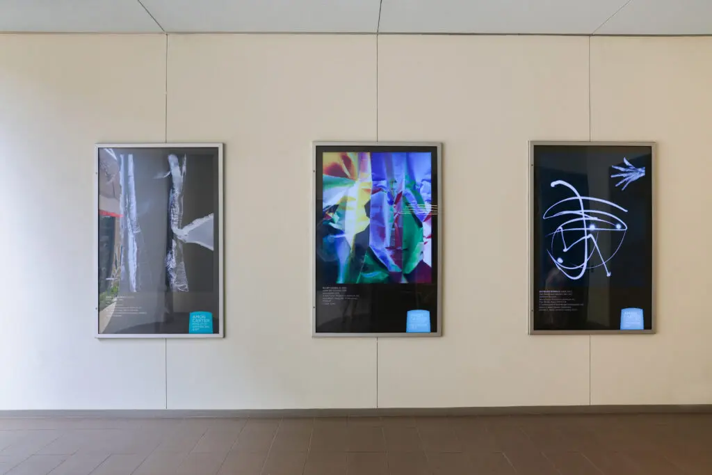 The 14-piece installation at WestBend  focuses on photographers’ innovative techniques using shadows and light.