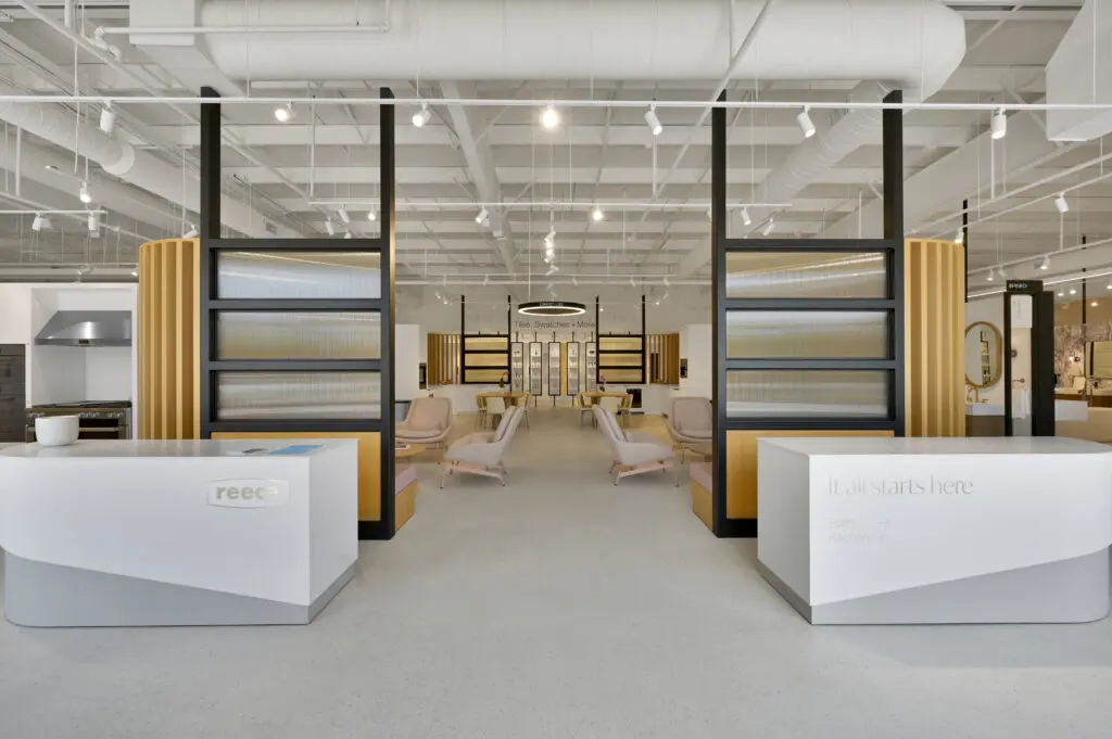 At Reece Bath+Kitchen, showrooms are designed to seamlessly tell a story.