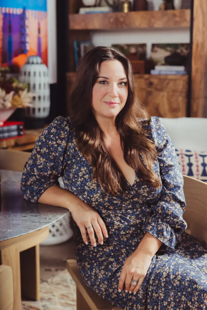 Designer Angeline Guido at Thrift Studio 2023 in Dallas.  (Photo by Aaron Dougherty)