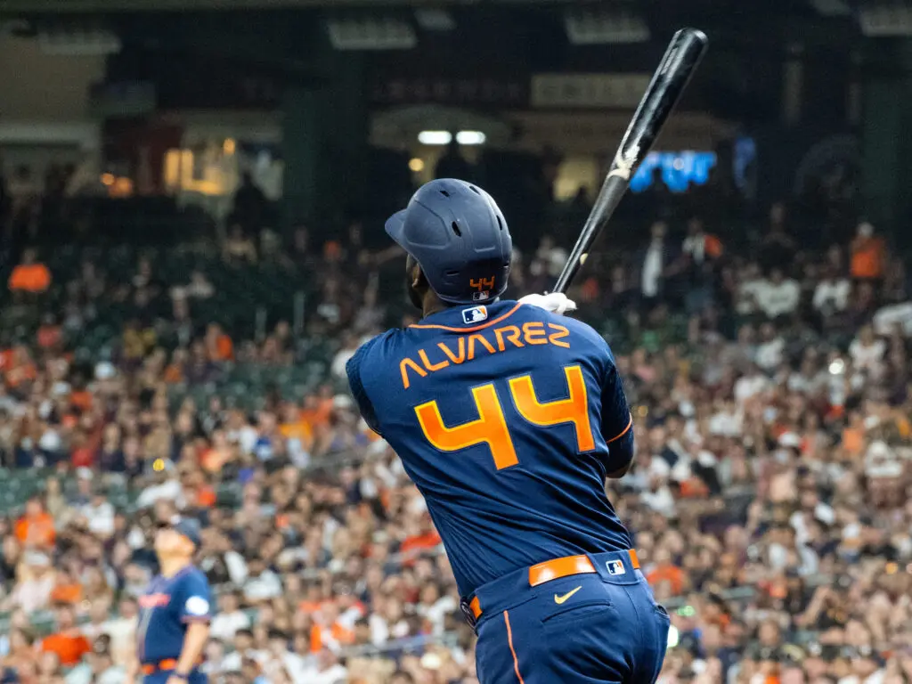 Yordan Alvarez can launch baseballs like few others. (Photo by F. Carter Smith)