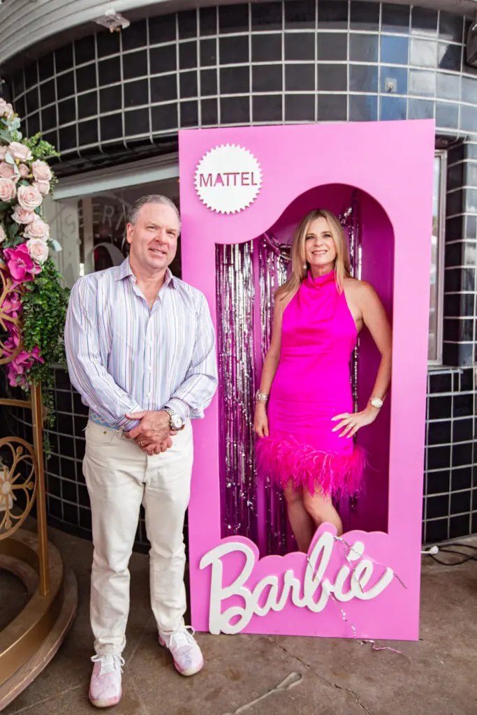 Mattel's Barbie box an Instagram hit at Brasserie 19's Le Barbie Brunch. (Photo by Alexander Hemingway)