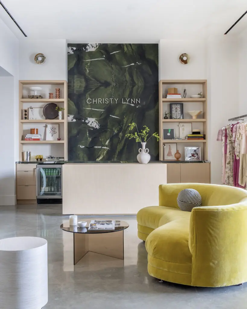 The Christy Lynn flagship in Memorial Villages with design by Ashton Taylor Oberhauser (Photo by Jordan Geibel)