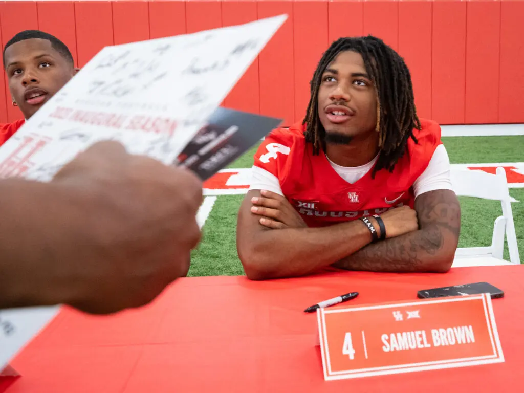 UH's Hasaan Hypolite wants to make plays at linebacker and wreak havoc. (Photo by F. Carter Smith)  