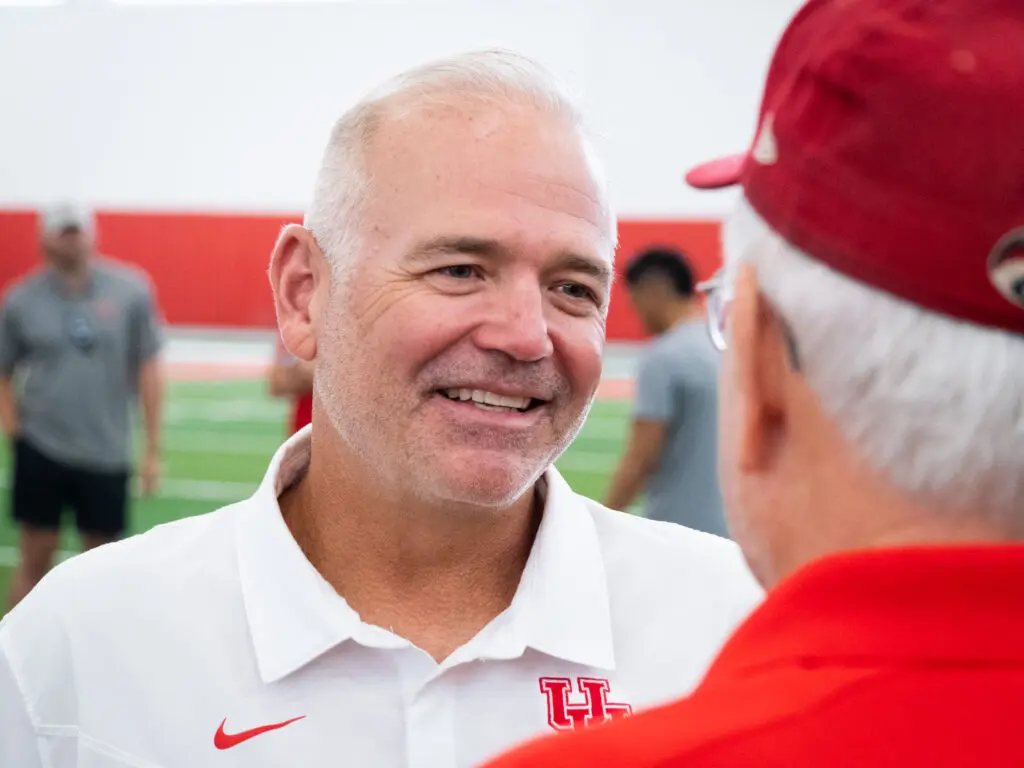 University of Houston athletic director Chris Pezman is overseeing the Big 12 transition. (Photo by F. Carter Smith) 