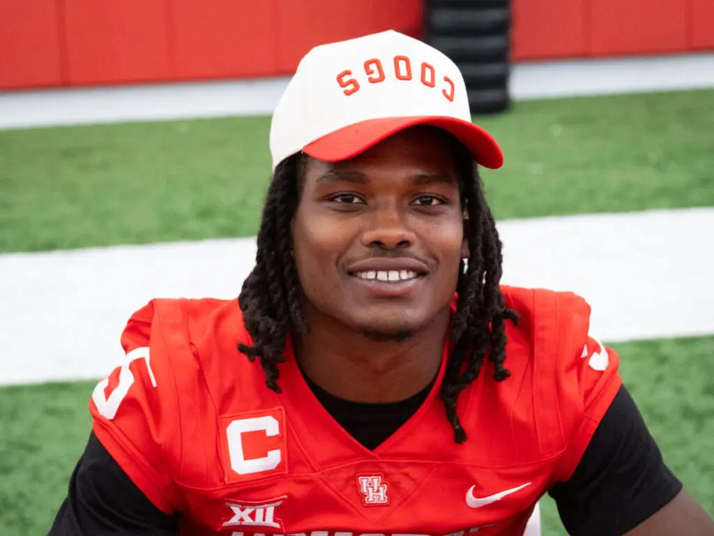 Hassan Hypolite is making a move to linebacker for UH's defense. (Photo by F. Carter Smith)