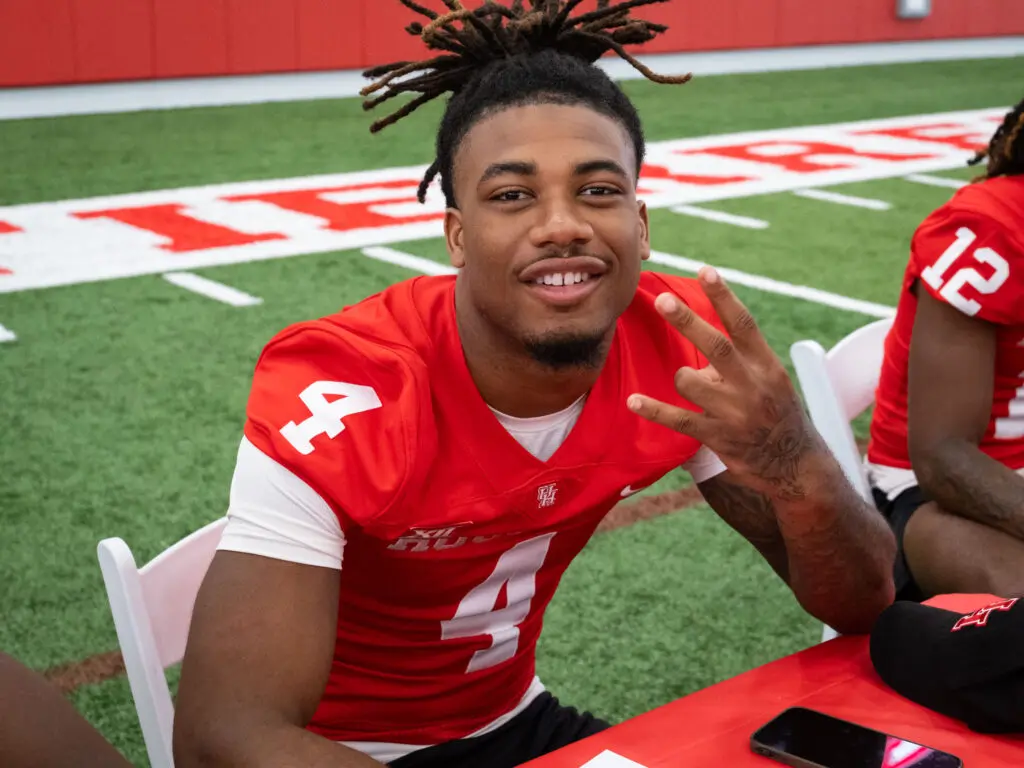 UH wide receiver Samuel Brown will have a chance to make plays. (Photo by F. Carter Smith)