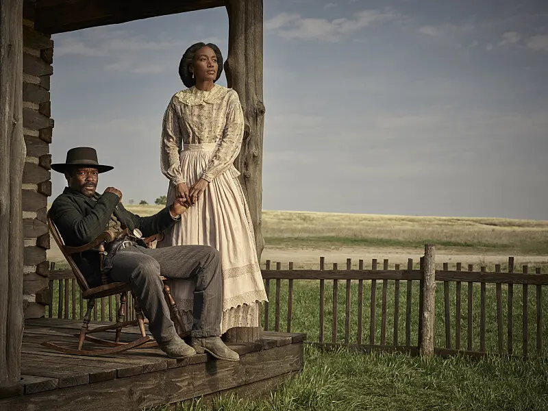 David Oyelewo as Bass Reeves and Lauren Banks as Jennie Reeves bring back a historical perspective. (Photo by Kwaku Alston)