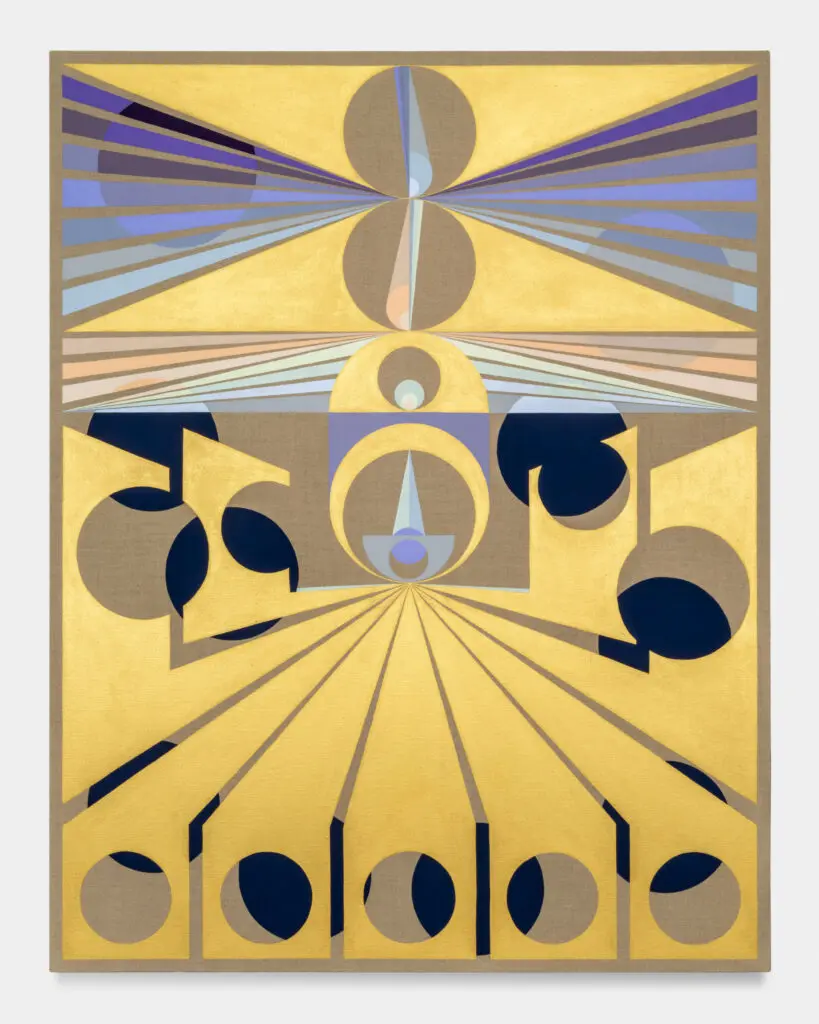 Eamon Ore-Giron's "Infinite Regress CCI," 2023, at James Cohan Gallery. (Courtesy James Cohan Gallery and Charles White)