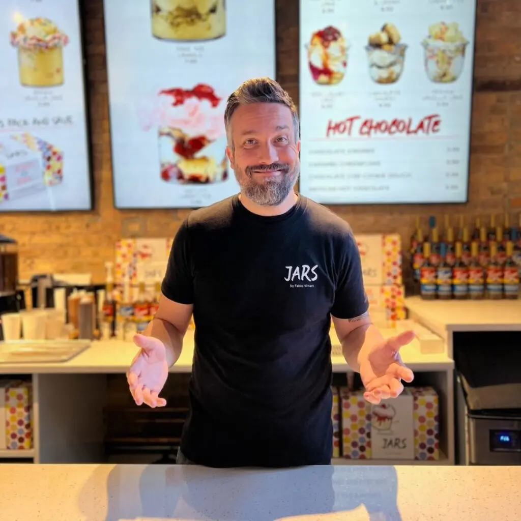 Fabio Viviani's new dessert in a jar centered restaurant JARS is expanding fast.