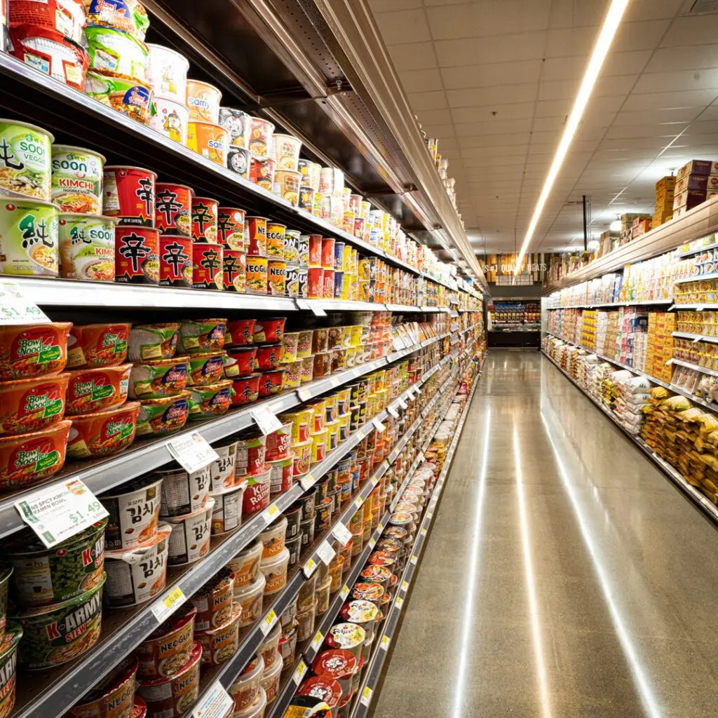 Exploring the aisles at H Mart is half the fun.