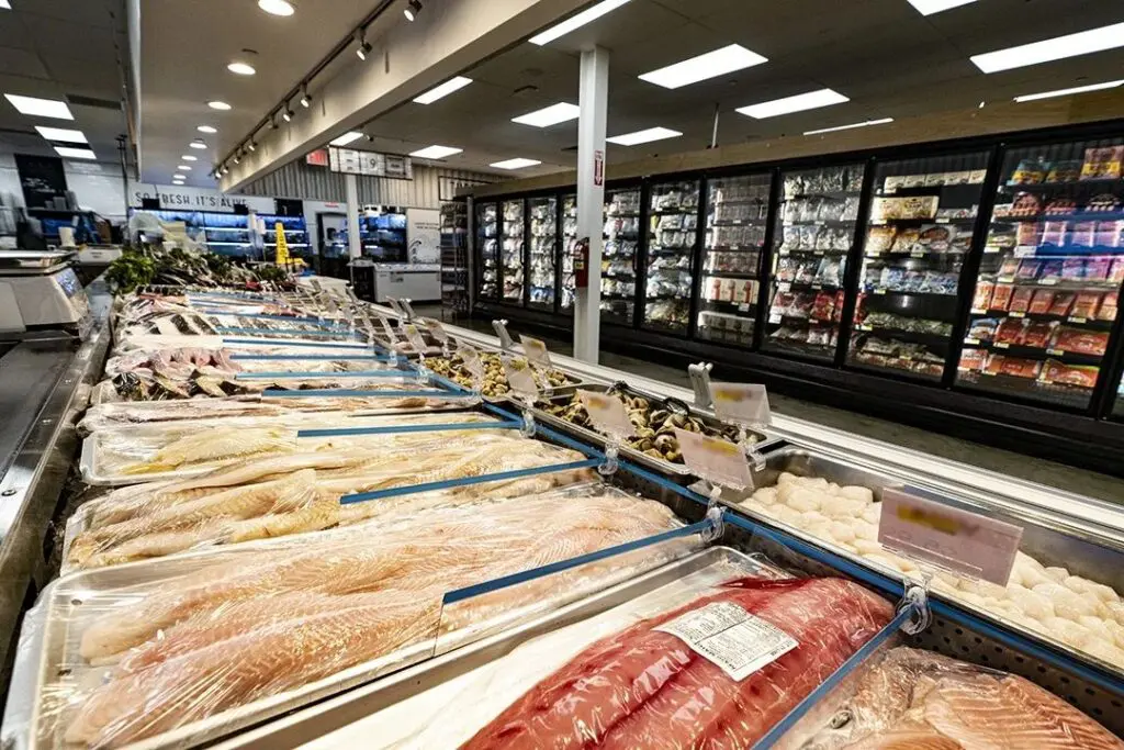 The vast seafood selection at H Mart cannot be beat, with  scallops, shell fish and hard to find filets.