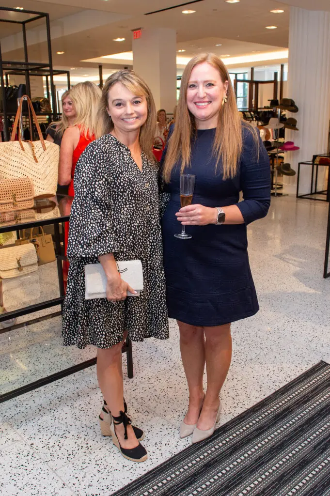 Jennifer Arnold, Molly Farmen at the Tootsies salute to Pat Mann Phillips, Houston Rodeo's first female board chair. (Photo by Jacob Power)