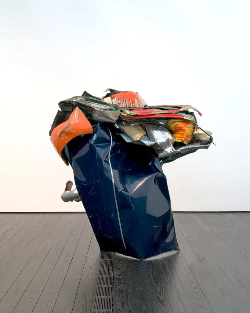 John Chamberlain's "Rooster Starfoot," 1976