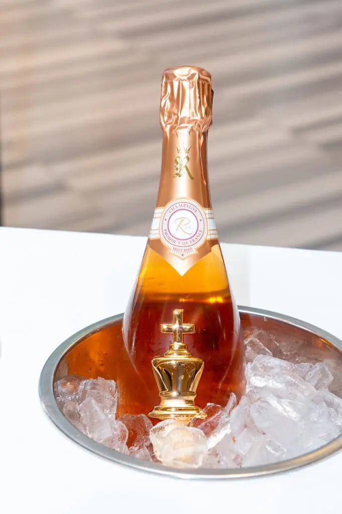 Le Chemin Du Roi Rosé at the Tootsies salute to Pat Mann Phillips, Houston Rodeo's first female board chair. (Photo by Jacob Power)