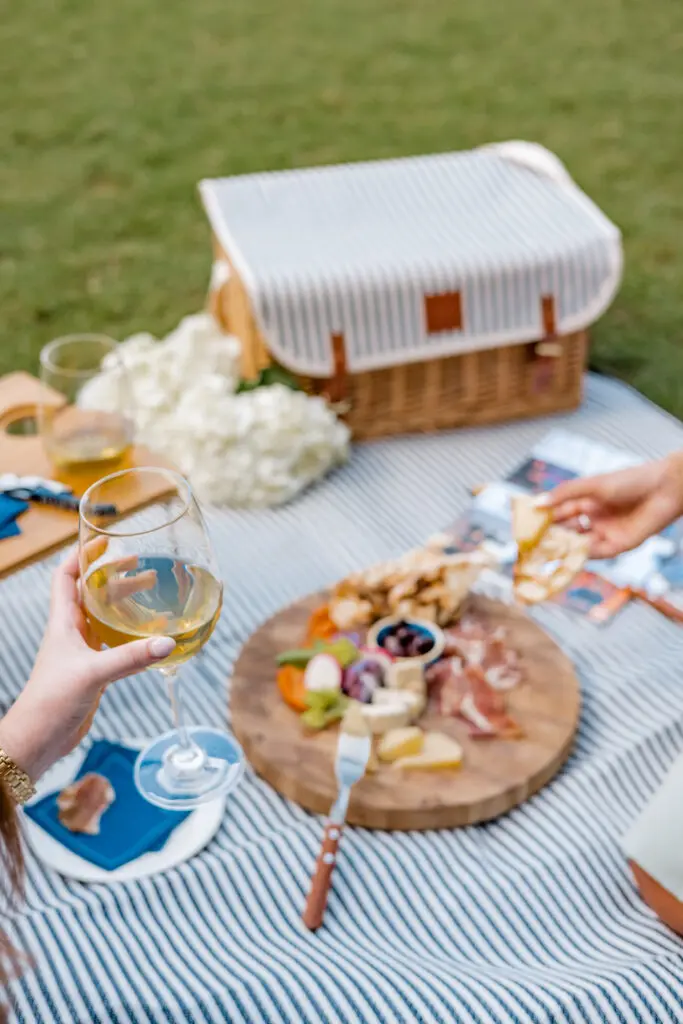 The Posh Picnic Package is sure to delight for fall afternoons at HALL Arts Hotel.