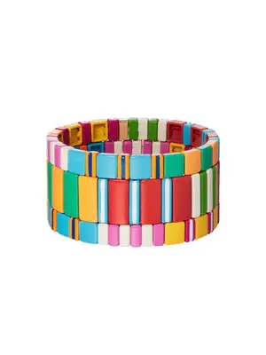 This trio of bracelets from Roxanne Assoulin will have you feeling totally groovy.