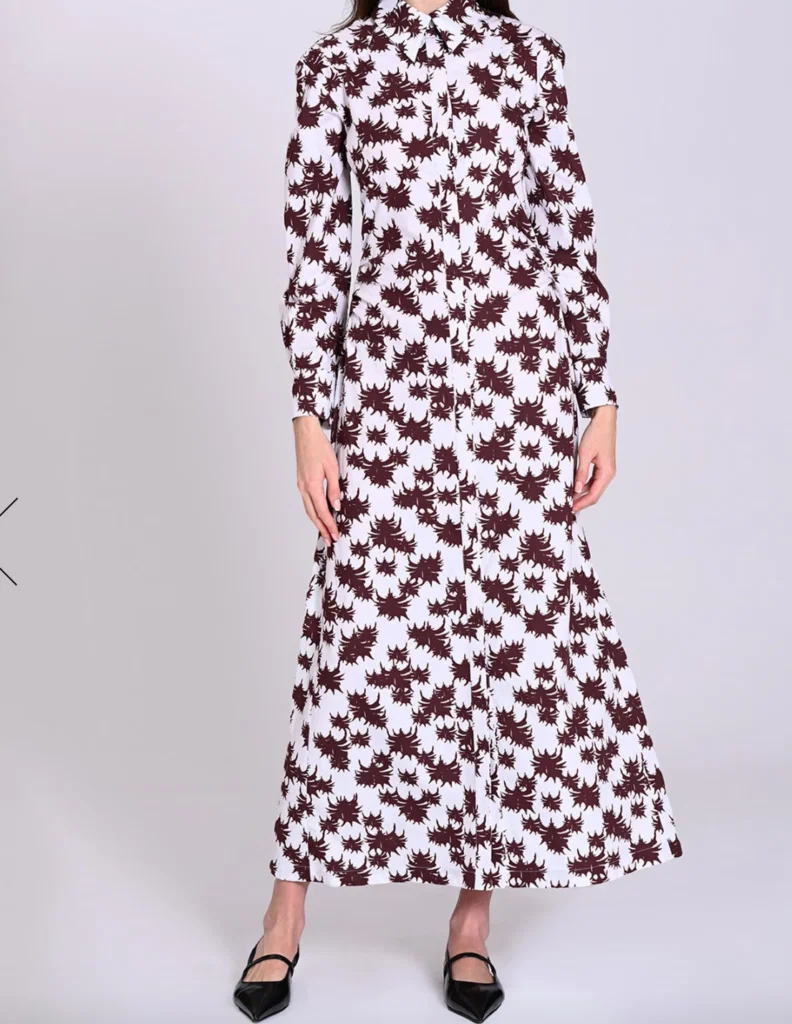 Dress from Amir Taghi's fall 2023 collection. 