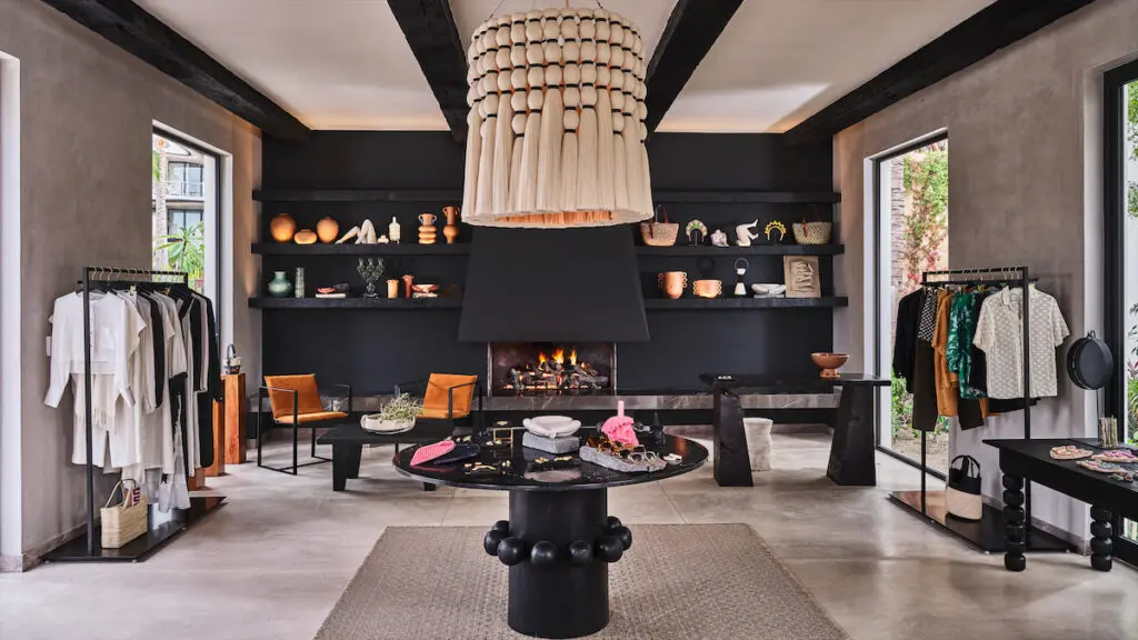 The resort's on-site boutique, Fashionkind, puts the spotlight on Latin American designers creating positive social and environmental impact. It's co-owned by Nina Farran and Sophia Bush. 