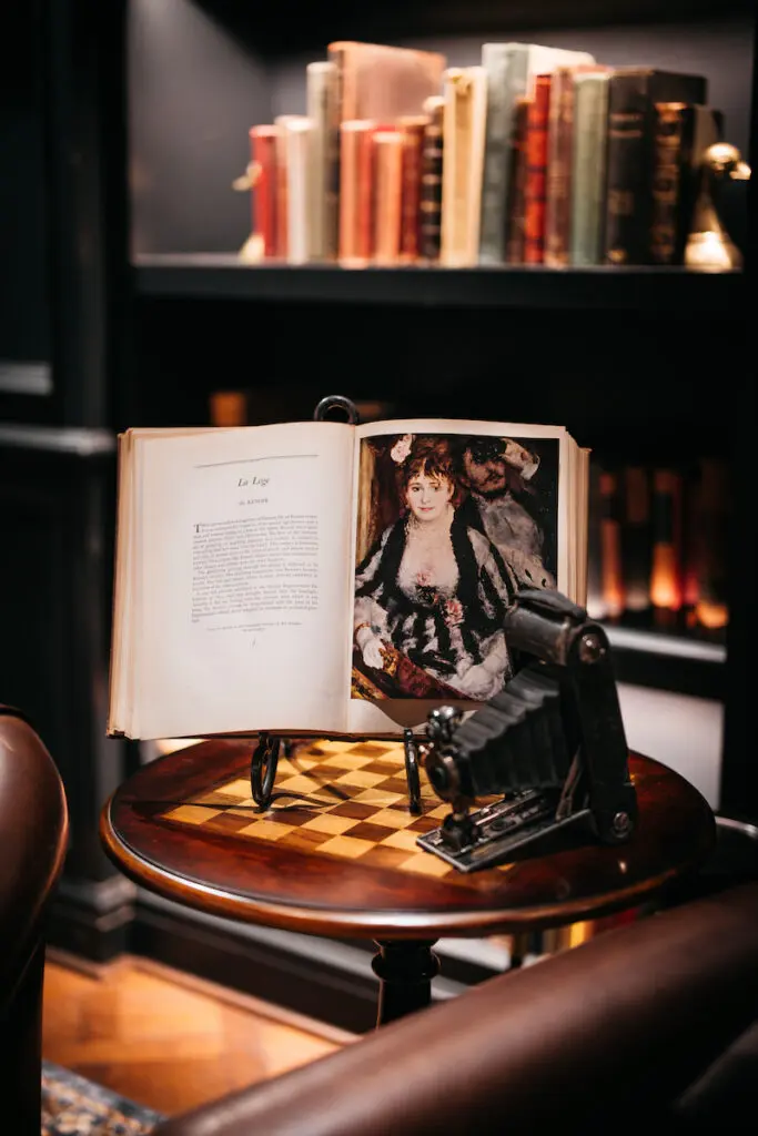 The Library at Babou's (Photo by Kathy Tran)