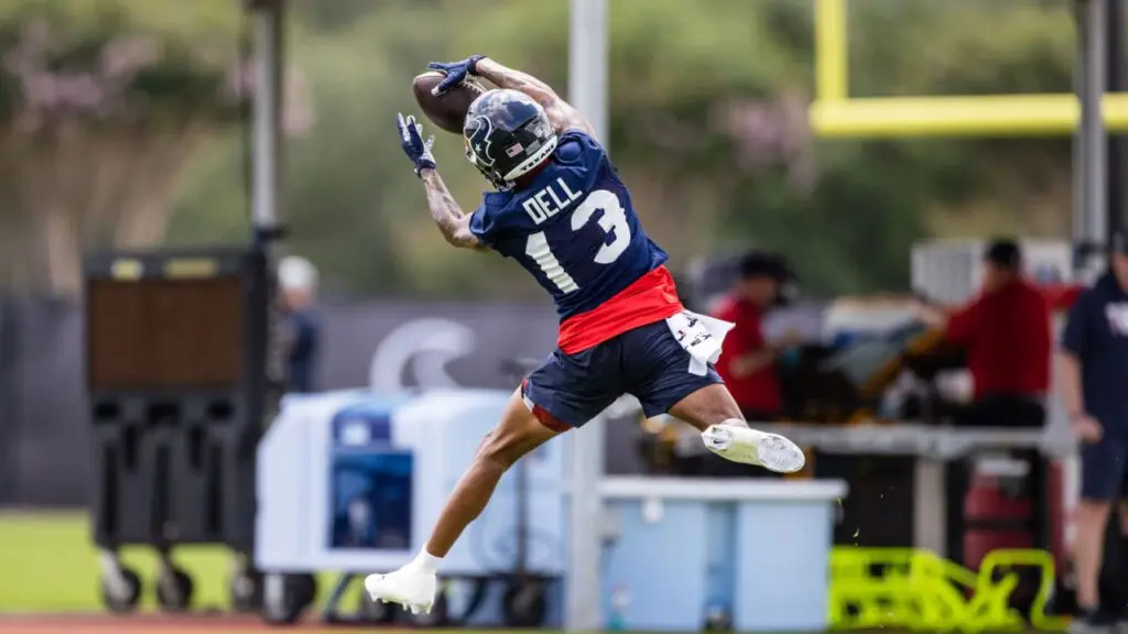 Former University of Houston receiver has been impressing throughout the Texans’ camp. (Courtesy Houston Texans)