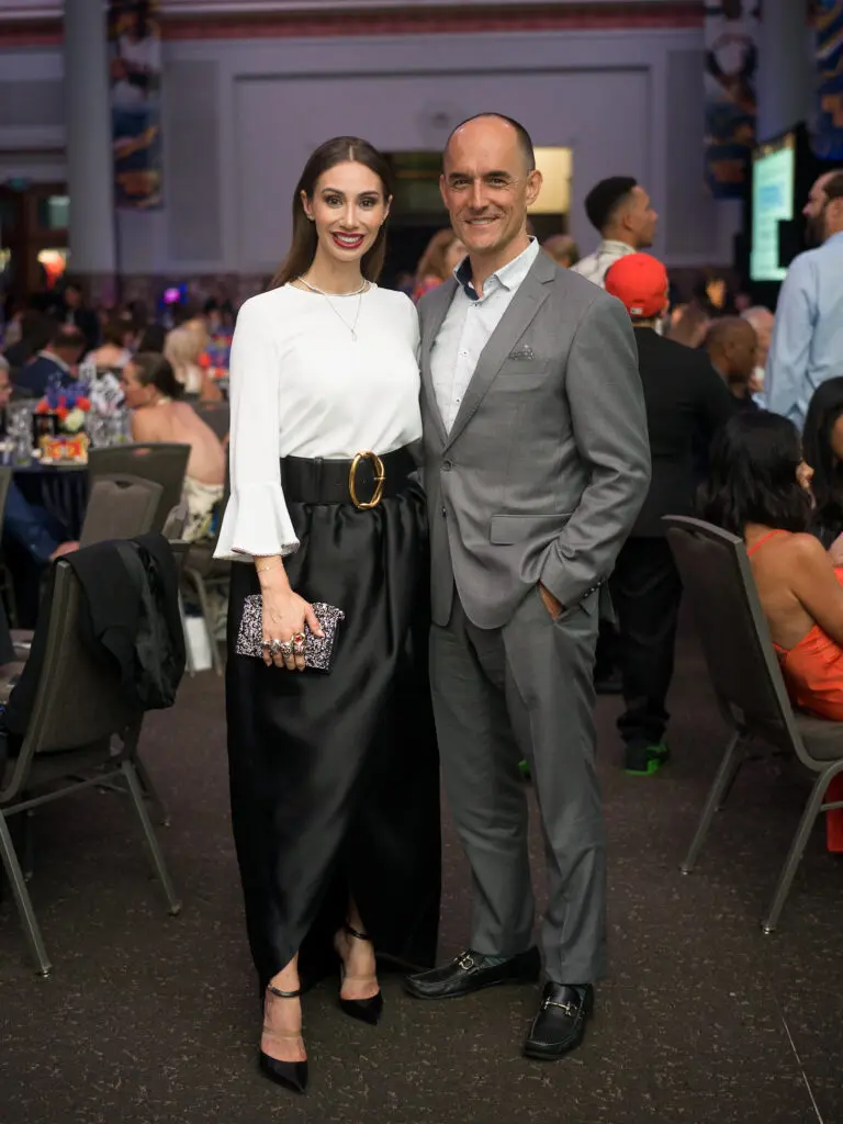 April & Dr. Jorge Salazar at the HelpCureHD gala held in Union Station at Minute Maid Park.  (Photo by Daniel Ortiz)