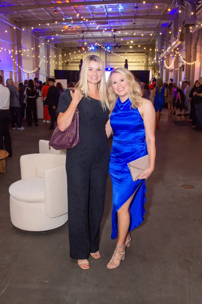 Becca Dale, Kelley Thrasher at the 2023 Team Up held at Silver Street Studios. (Photo by Jacob Power)