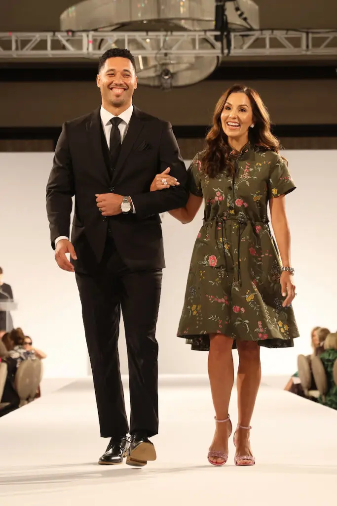 Honoree Julie Longoria Chen wearing Dior at the PaperCity Philanthropy in Fashion Best Dressed luncheon (Photo by Priscilla Dickson)