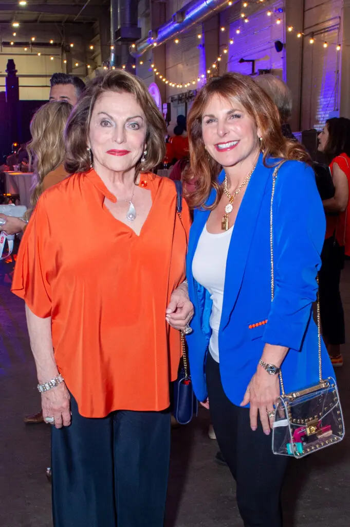 Beth Wolff, Cynthia Wolff at the 2023 Team Up held at Silver Street Studios. (Photo by Jacob Power)