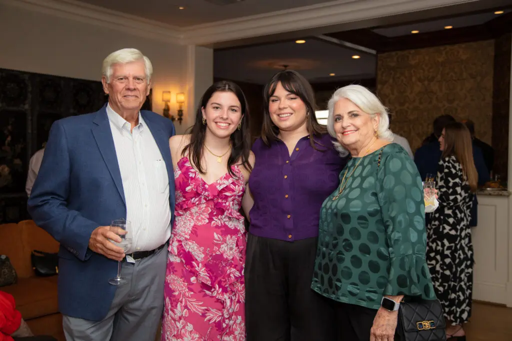 Bill Cone, Victoria Cone, Oliva Cone, Cathy Cone at the Bally cocktail event benefiting Juvenile Diabetes Research Foundation (Photo by Kara Trail, Miroma Photography)