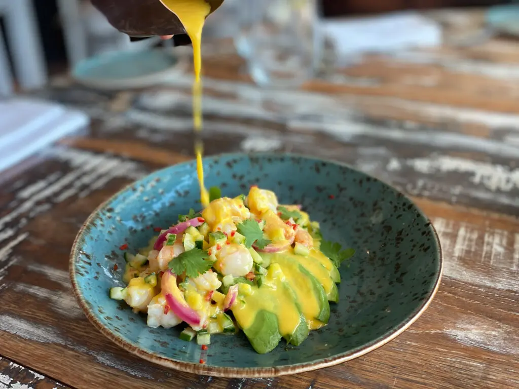 The Shrimp Ceviche is a new menu item at Gemma. (Courtesy)